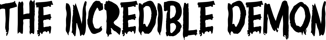 The Incredible Demon
