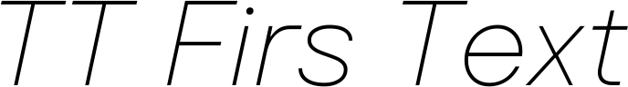 TT Firs Text