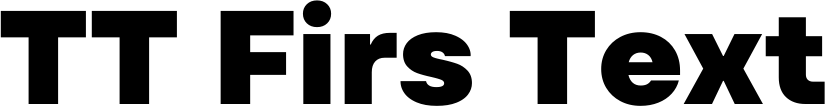 TT Firs Text