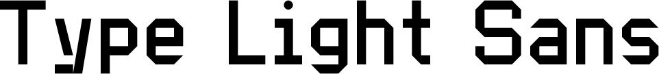 Type Light Sans