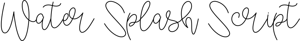 Water Splash Script