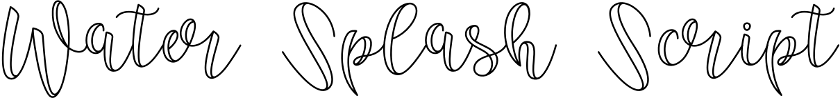 Water Splash Script