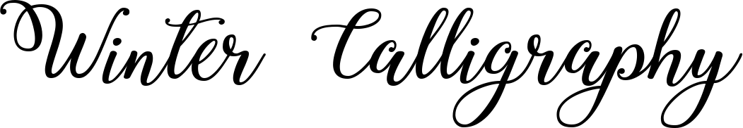 Winter Calligraphy
