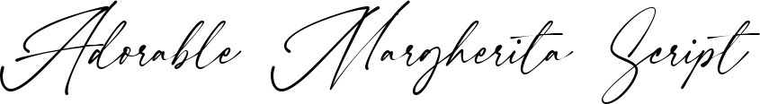 Adorable Margherita Script
