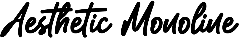 Aesthetic Monoline