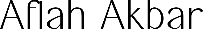 Aflah Akbar