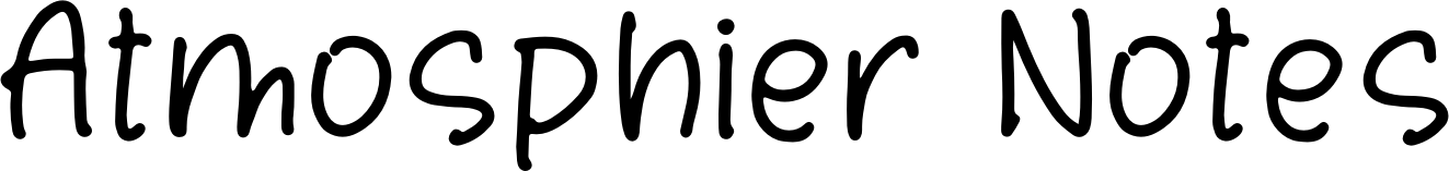 Atmosphier Notes