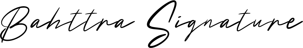 Bahttra Signature