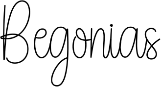 Begonias