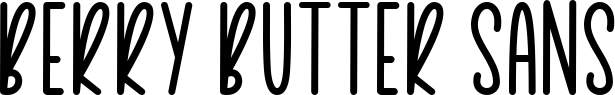 Berry Butter Sans