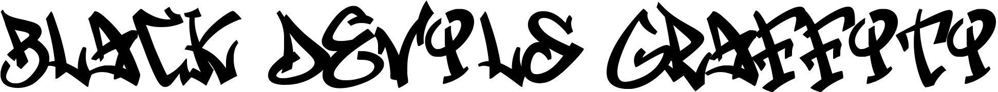 Black Devils Graffiti