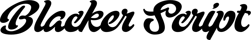 Blacker Script