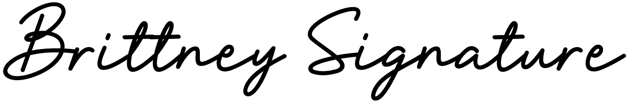 Brittney Signature