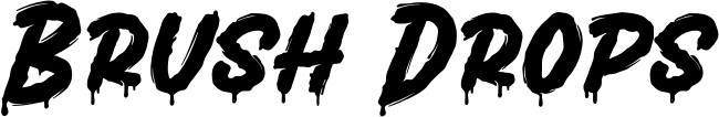 Brush Drops