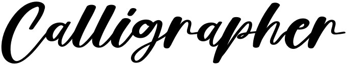 Calligrapher
