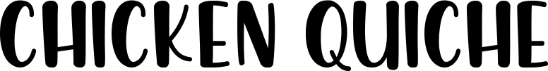 Chicken Quiche