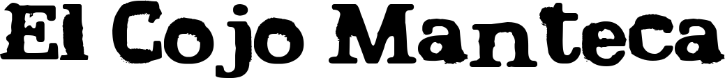 El Cojo Manteca