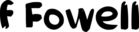 f Fowell