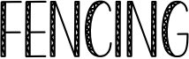Fencing