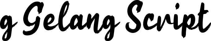 g Gelang Script