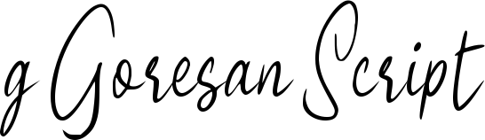 g Goresan Script