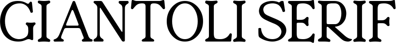 Giantoli Serif
