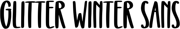 Glitter Winter Sans