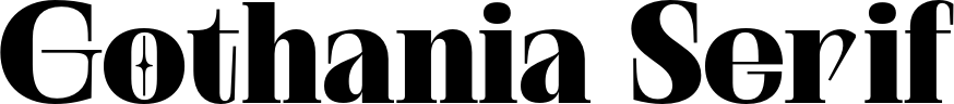 Gothania Serif