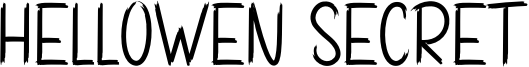 Hellowen Secret
