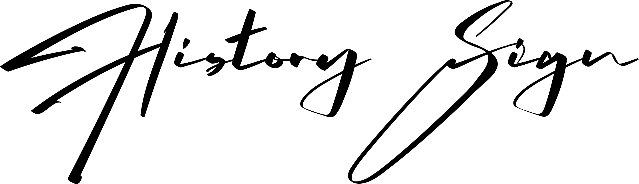 History Sign