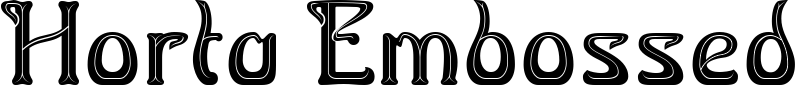 Horta Embossed