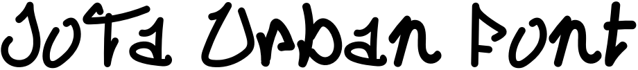 JoTa Urban Font