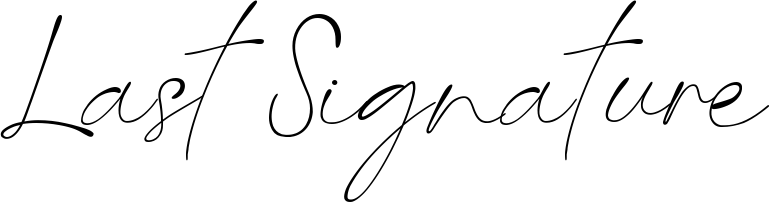 Last Signature