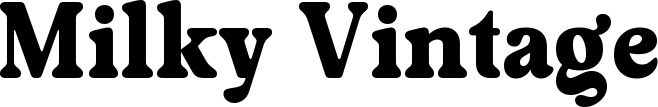 Milky Vintage