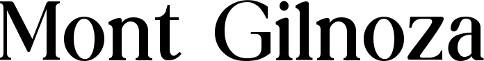 Mont Gilnoza