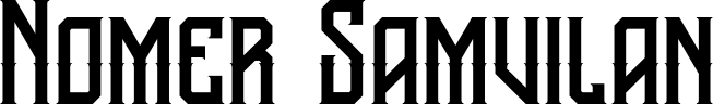 Nomer Samvilan