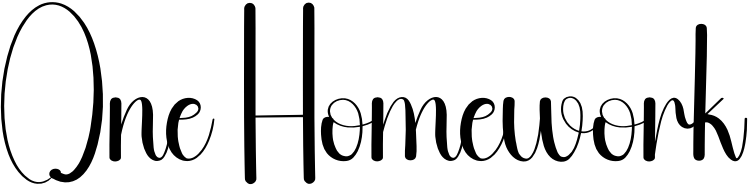 One Homework
