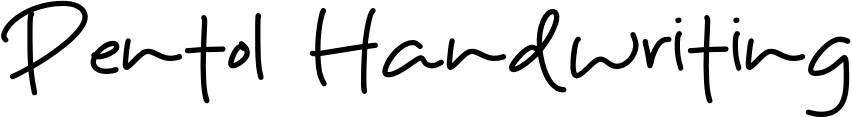 Pentol Handwriting