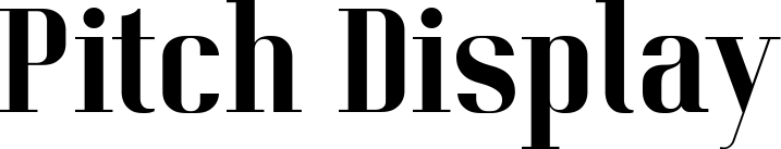 Pitch Display