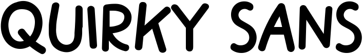 Quirky Sans