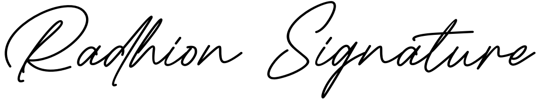 Radhion Signature