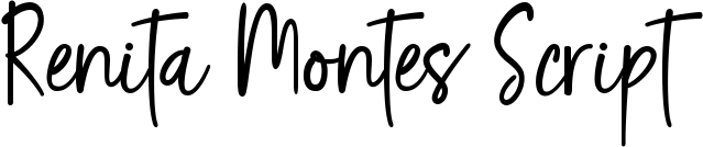 Renita Montes Script