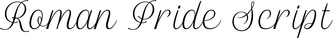 Roman Pride Script