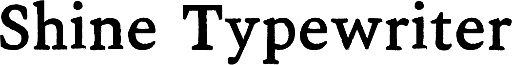 Shine Typewriter