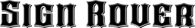 Sign Rover