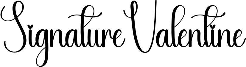 Signature Valentine