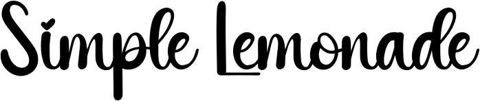 Simple Lemonade