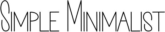 Simple Minimalist