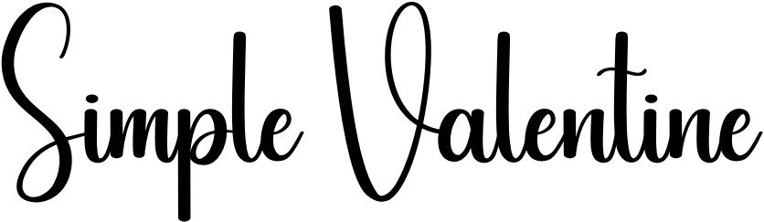 Simple Valentine