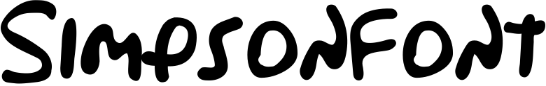 Simpsonfont